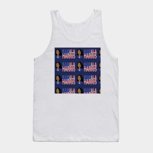 Kamala Harris Blue Tank Top